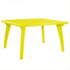 Стол прямоугольный "Солнце" (800*1400 см) желтый