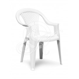 Кресло  белое "Фабио"
