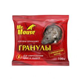 Средство от грызунов "Mr Mouse" 100гр.гранулы