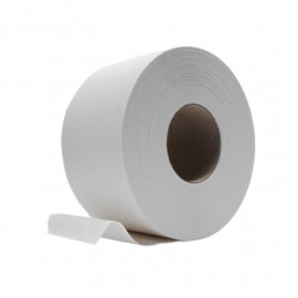 Туалетная бумага белая 2 слой,200м.(185*60*120мм.)12/1